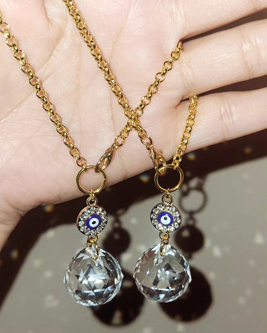 Evil Eye Car Charm Prism
