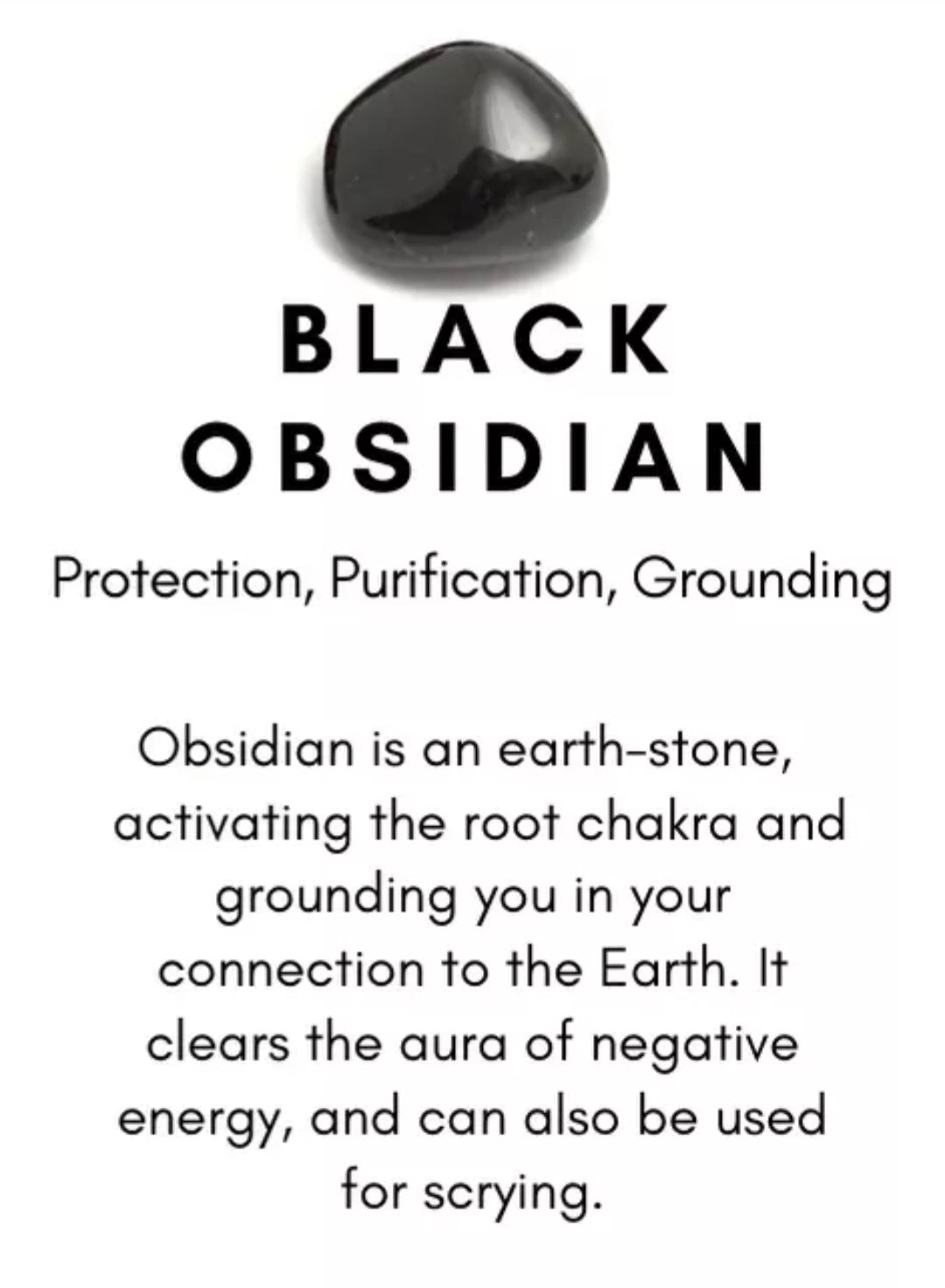 Black Obsidian Suncatcher with Lotus